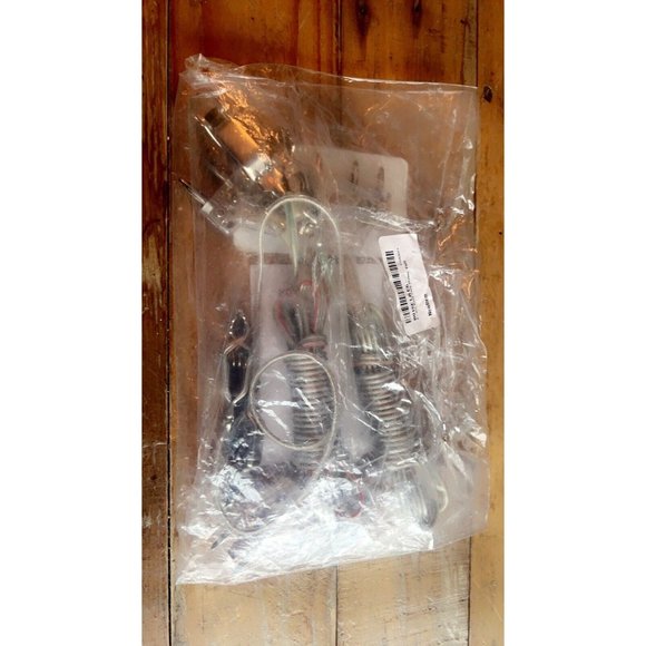 Three WOT Fencing Sabre Body Cord, Two-pin Plug Clear Wire (Set of 2) - New - Picture 5 of 6